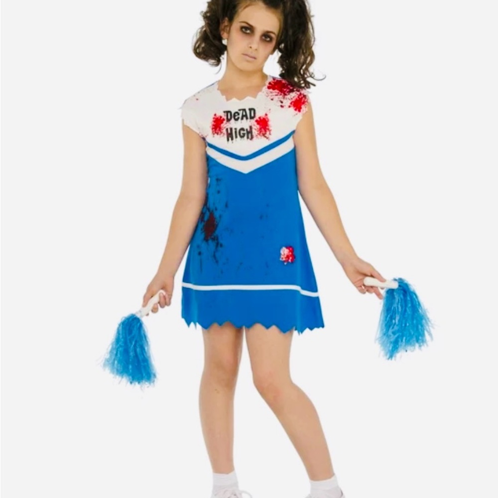 Not So Cheery-Kid’s Size M Blue & White Rubies Halloween Costume